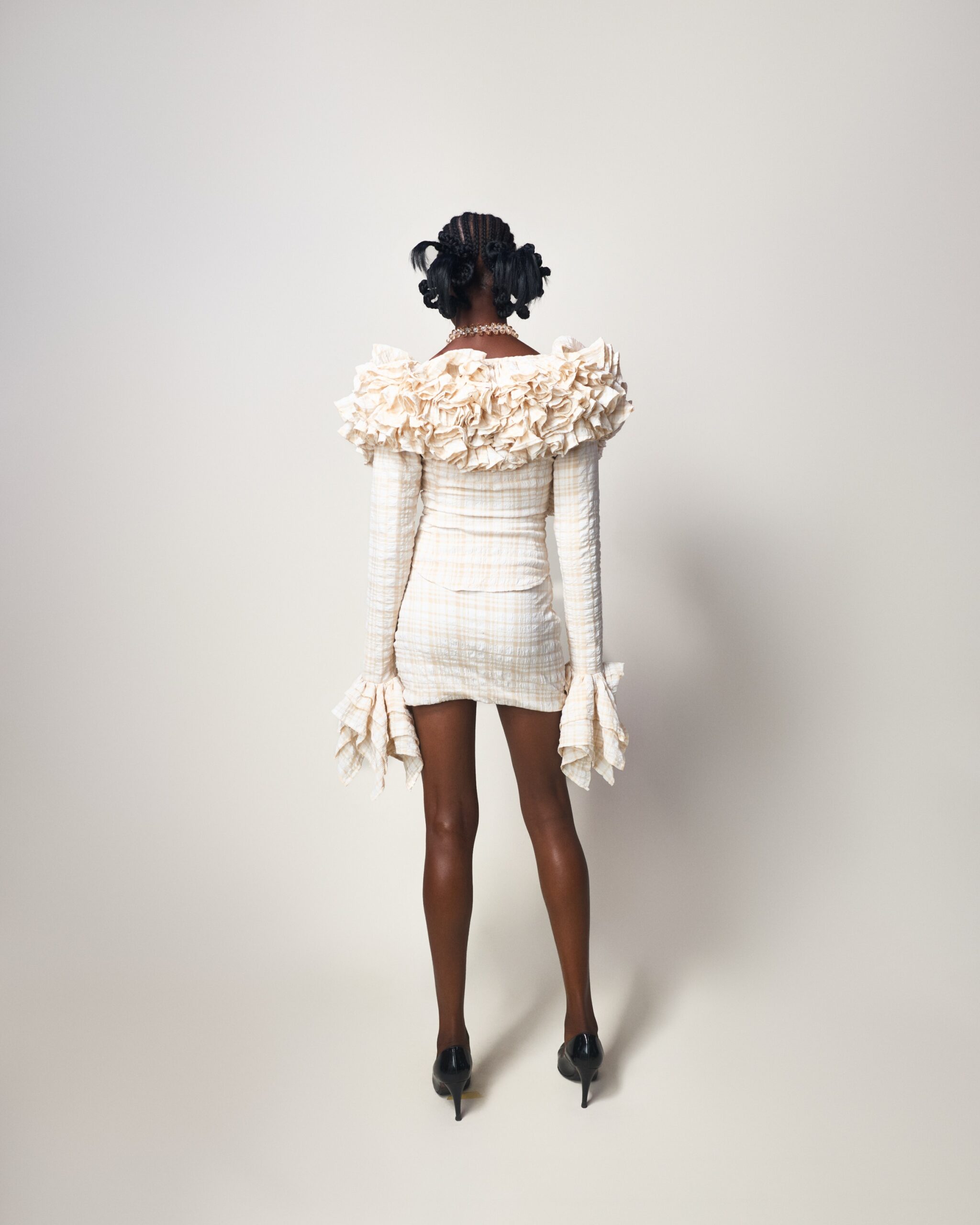 Stripped Mini Skirt - Image 2