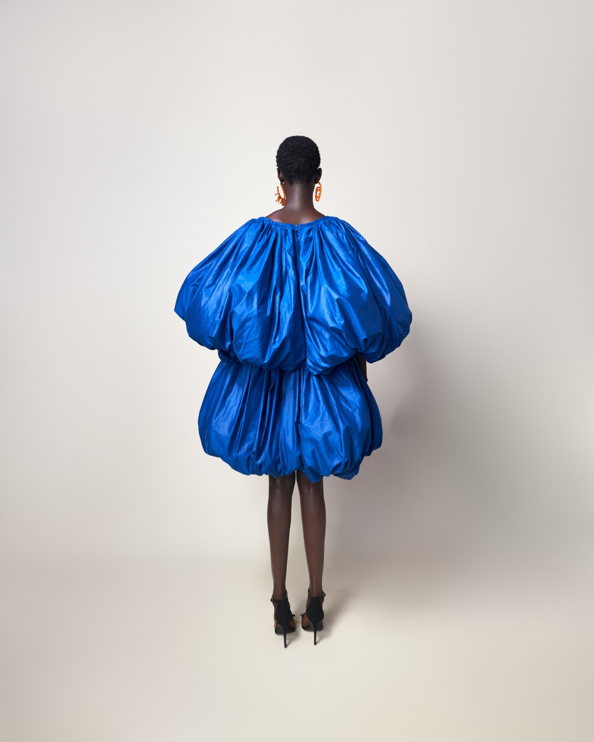 Blue Bubble Dress - Image 2
