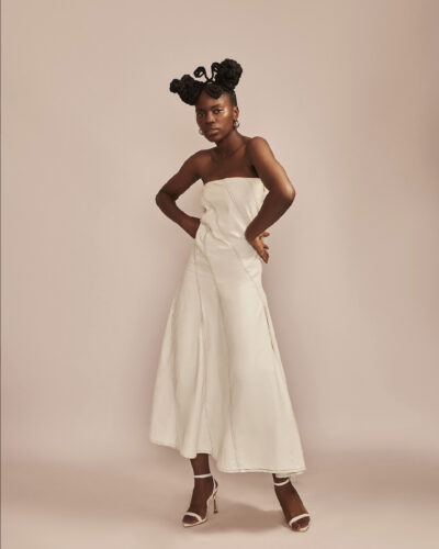 Ivory Tube Dress - 10